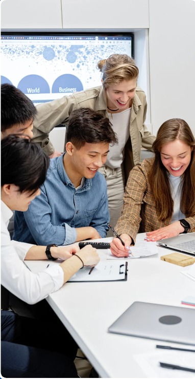 Optimum outcome focused - diverse team collaboration, business strategy and project development, OwnTechnologies