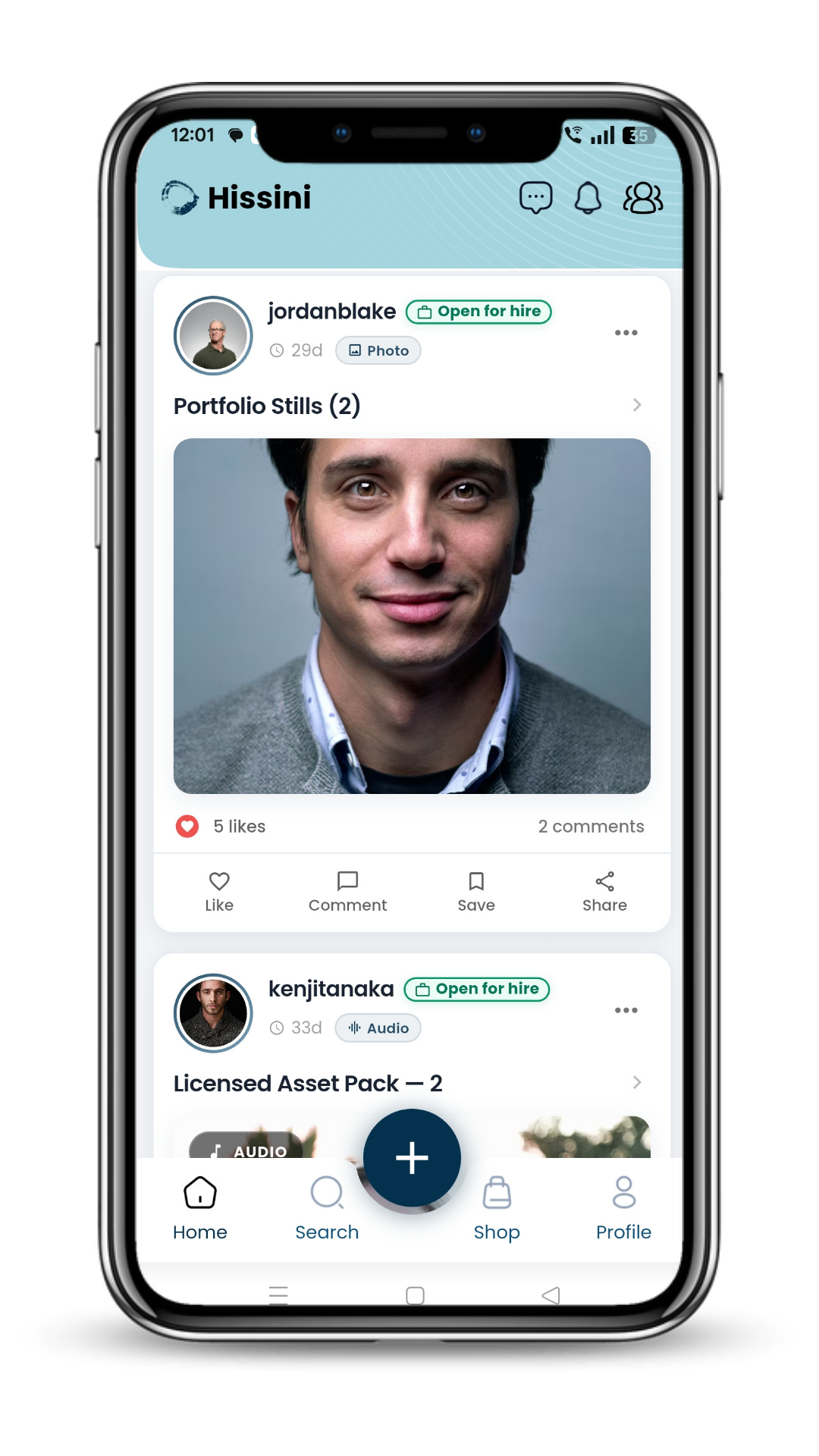 Hissini — Mobile Apps