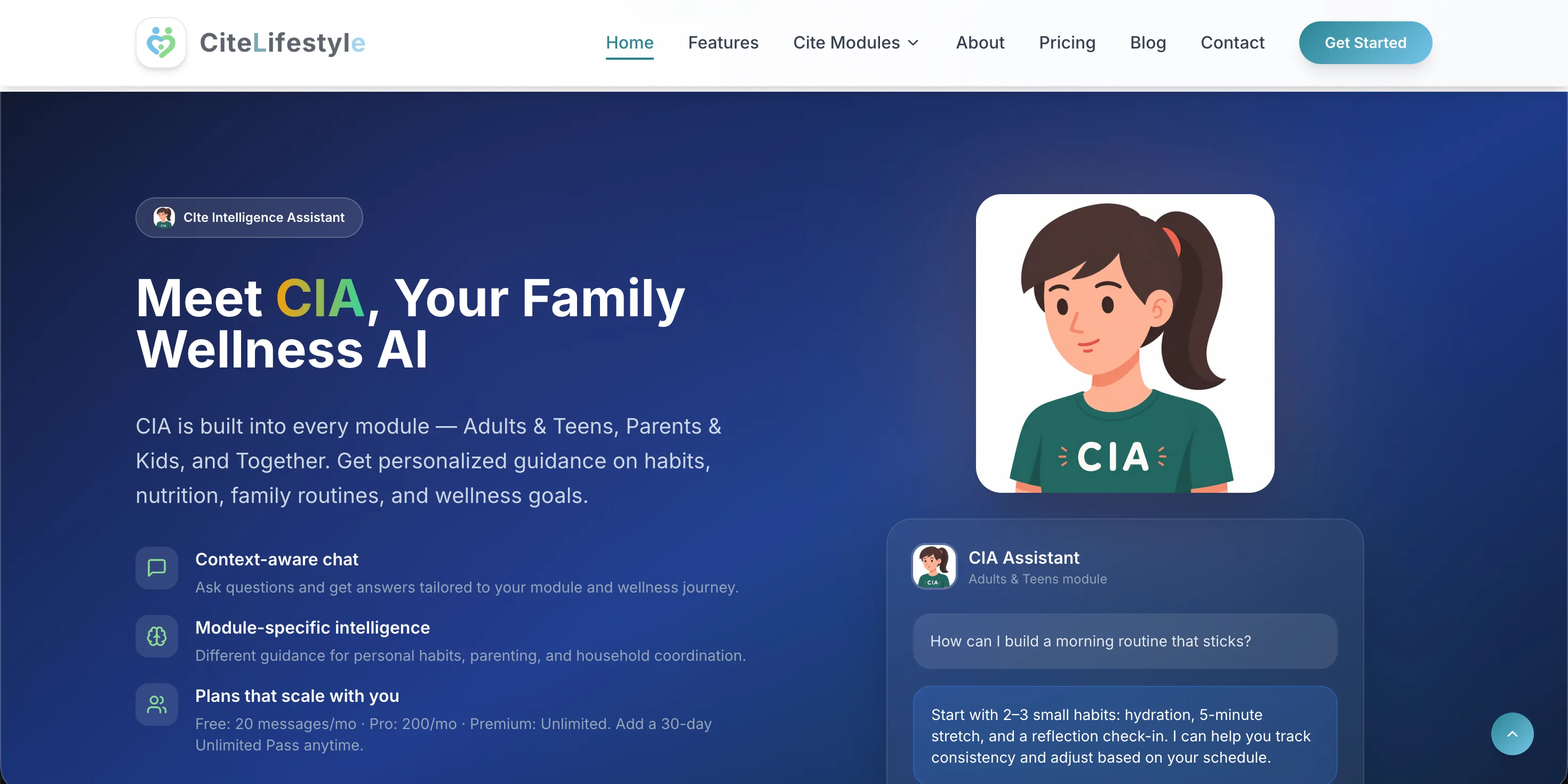 CITE Lifestyle — Websites
